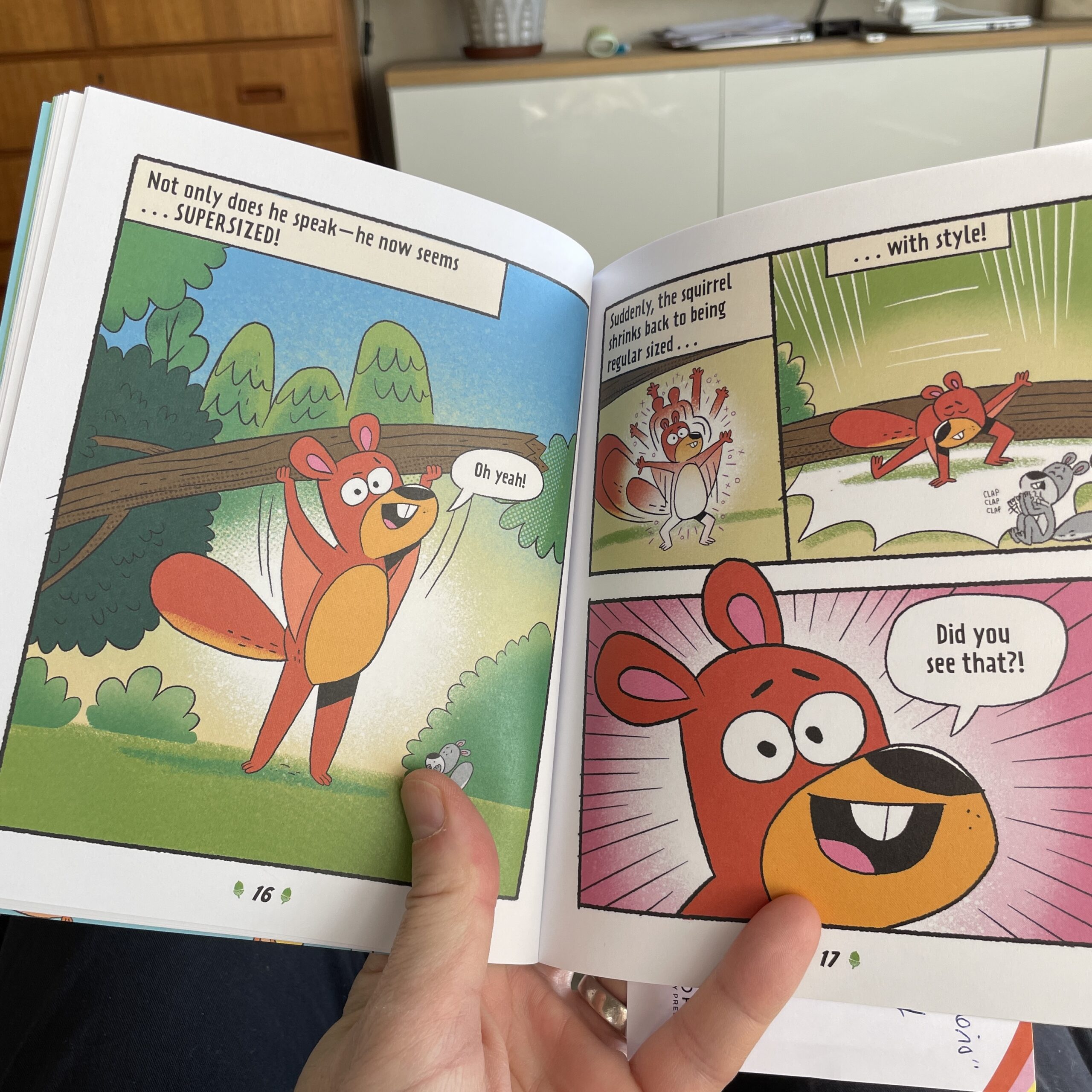 Supersized Squirrel and The Great Wham-O Kablam-O! By Luke Seguin-Magee